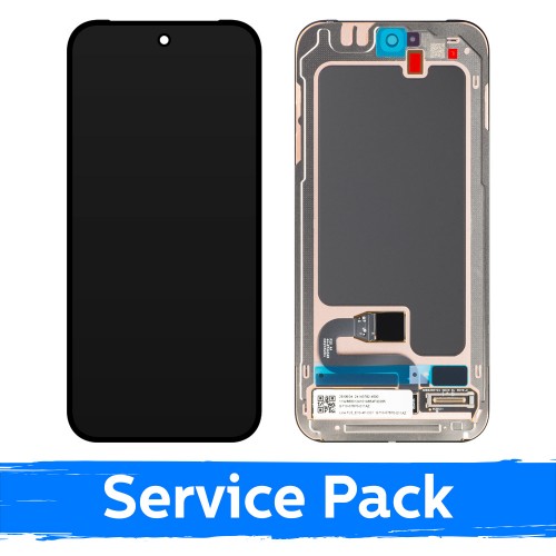 LCD Display Compatible With Google Pixel 10 Black with Frame (Service Pack)
