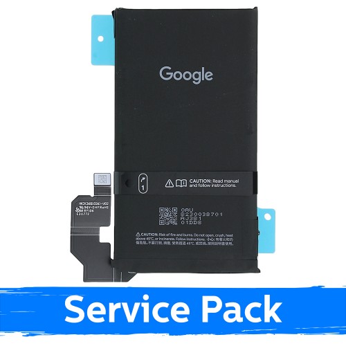 Battery Compatible With Google Pixel 8 Pro (Service Pack)
