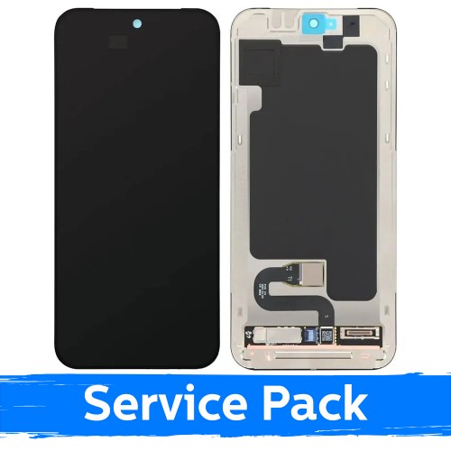 LCD Display Compatible With Google Pixel 10 Pro XL Black with Frame (Service Pack)
