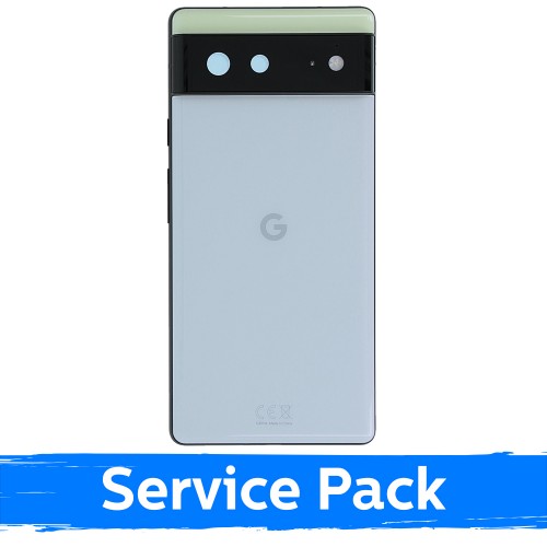 Back Cover Compatible With Google Pixel 6 / Sorta Seafoam / (Service Pack)