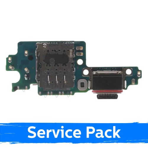 Charging Port Compatible With Samsung S942 S26 with Flex / Plata (Service Pack)