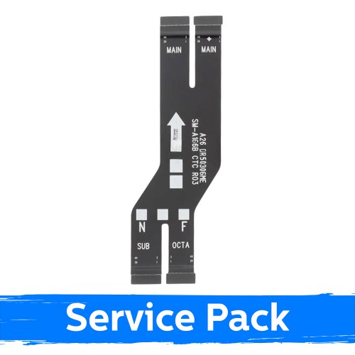 Joustokaapeli laitteelle Samsung A266 A26 5G (SUB)-(MAIN) joustokaapeli (Service Pack)