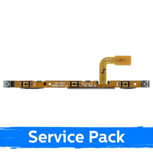 Joustokaapeli laitteelle Samsung X800 / X806 Tab S8+ (virta/äänenvoimakkuus) joustokaapeli (Service Pack)