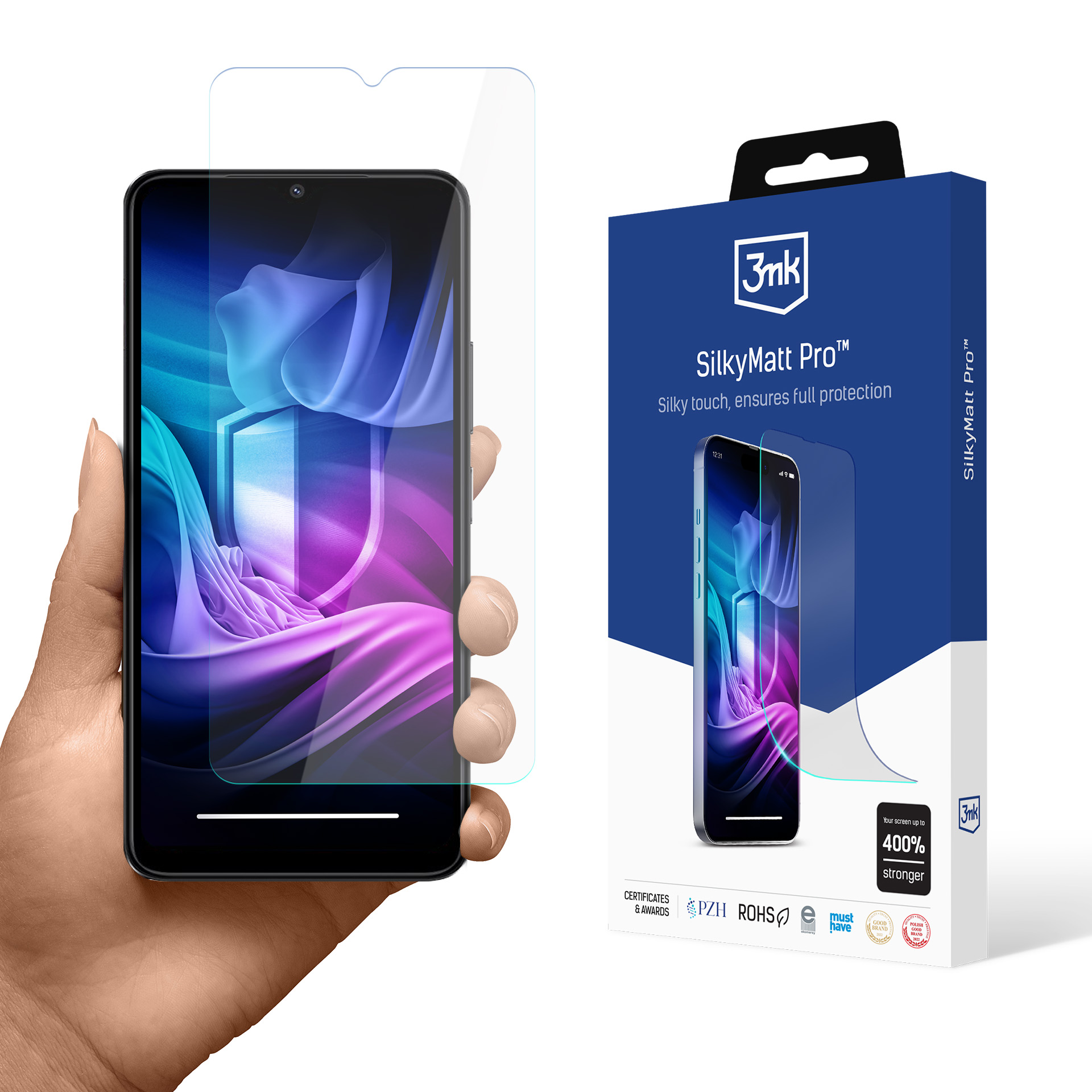 Xiaomi Redmi A3x – 3mk Silky Matt Pro puhelimen näytönsuoja
