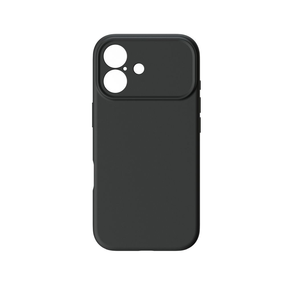 Forcell F-Protect Rubber Premium -suojakuori iPhone 17 -puhelimelle, MagSafe-yhteensopiva, musta