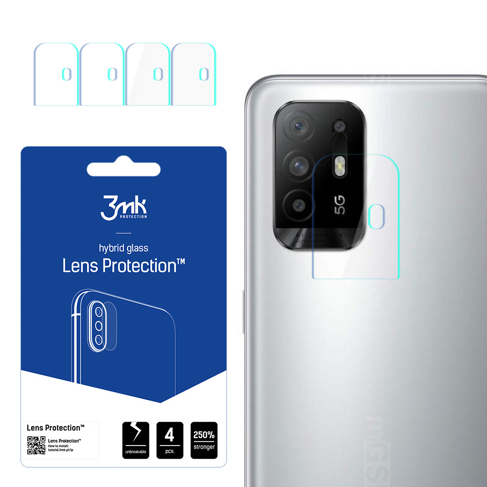 Oppo F19 Pro+ 5G – 3mk Lens Protection kameran linssinsuoja