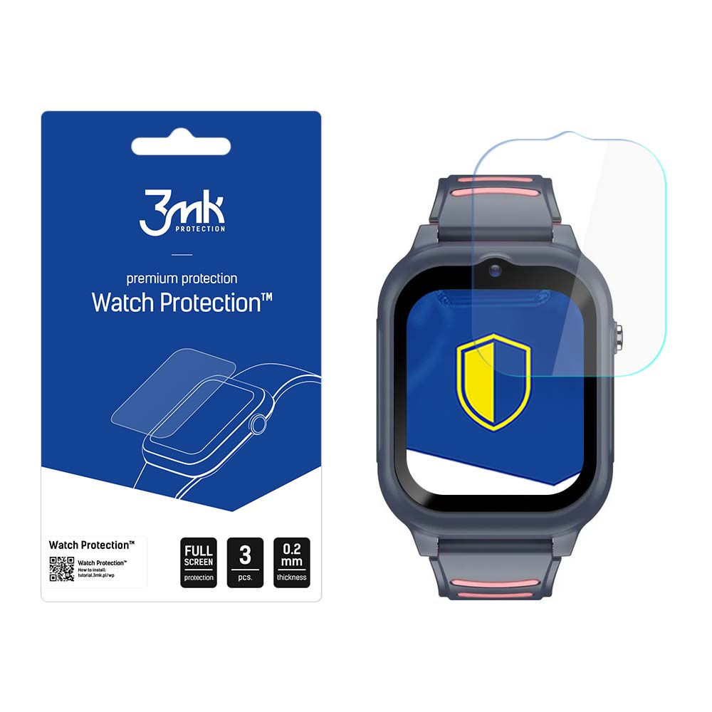 Forever GPS WIFI 4G Kids Look Me 2 KW-510 – 3mk Watch Protection FlexibleGlass älykellon näytönsuoja