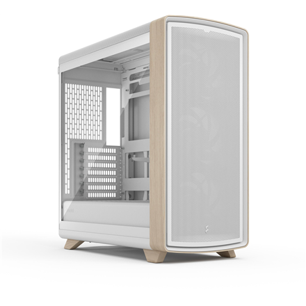 Fractal Design Summit ATX -kotelo, Chalk White TG Clear Tint