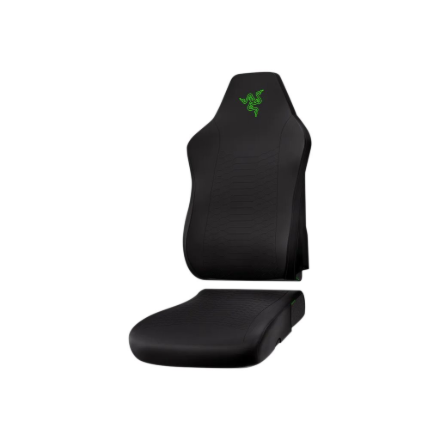 Razer tuolin suojus, musta/vihreä