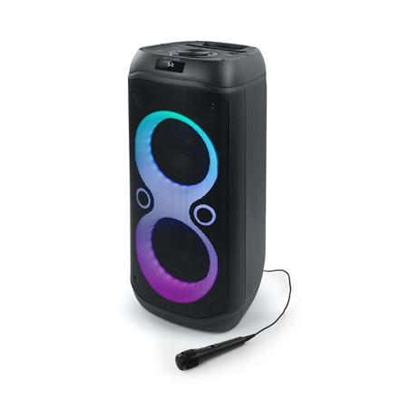 Muse Party Box -kaiutin M-1937 DJ, 600 W, Bluetooth, langaton yhteys, kannettava, musta