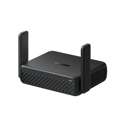 Mercusys AX3000 matkareititin MR84X-Travel 802.11a 574/2402 Mbit/s 10/100/1000 Mbit/s Ethernet LAN (RJ-45) -porttien määrä 1 Mesh-tuki Ei MU-MiMO Ei Mobiili laajakaista Ei Antennin tyyppi Ulkoinen Ympärisäteilevä 1
