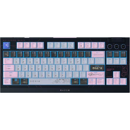 Razer BlackWidow V4 Tenkeyless HyperSpeed Pelinäppäimistö Langaton US Orange Switch Wuthering Waves Edition