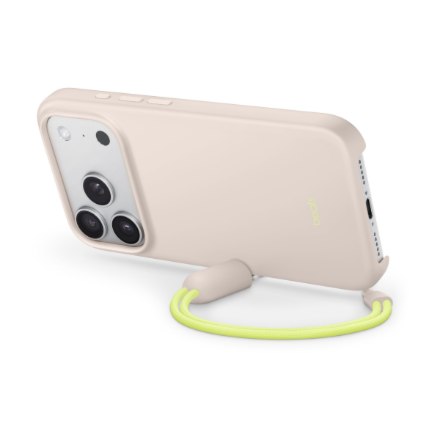 Apple (Apple iPhone 17 Pro suojakuori tuella, MagSafe ja Camera Control - Kalkkikivi)