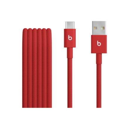 Apple (Apple USB-A–USB-C punottu kaapeli (1.5 m) - Nopea punainen)