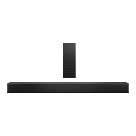 Hisense HS2100 -äänipalkkijärjestelmä, USB-portti, AUX-tulo ja Bluetooth