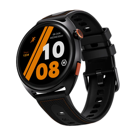 Hammer Ventus PRO Älykello GPS (satelliitti) AMOLED 1.43 " Vedenpitävä Musta