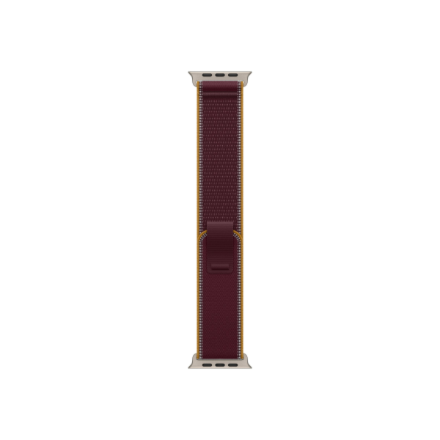Apple (APPLE 49mm Viininpunainen Trail Loop - M/L - Luonnollinen titaani)