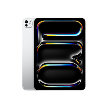 Apple iPad Pro 11 " Silver OLED, Ultra Retina XDR 2420 x 1668 pixels Apple M5 12 GB 512 GB Wi-Fi Front camera 12 MP Rear camera 12 MP Bluetooth 6 iPadOS USB-C charging cable