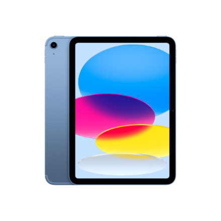 Apple iPad Wi-Fi + Cellular 11 " Blue IPS, Liquid Retina 2360 x 1640 pixels Apple A16 512 GB 3G 4G 5G Wi-Fi Front camera 12 MP Rear camera 12 MP Bluetooth 5.3 iPadOS USB-C charging cable