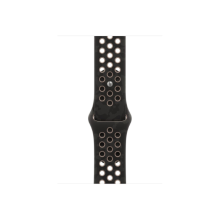 Apple (APPLE 46mm Hämärän musta Nike-urheiluranneke - M/L)