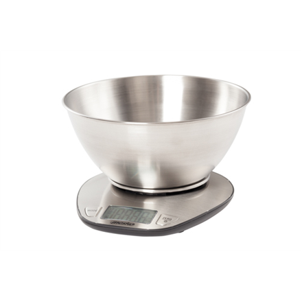 Mesko keittiövaaka MS 3152, maksimipaino (kapasiteetti) 5 kg, jaotusarvo 1 g, näyttötyyppi LCD, ruostumaton teräs