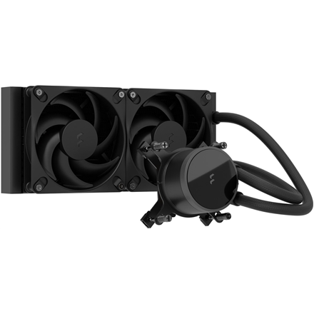 Fractal Design -nestejäähdytys Radius 240, musta, Intel, AMD