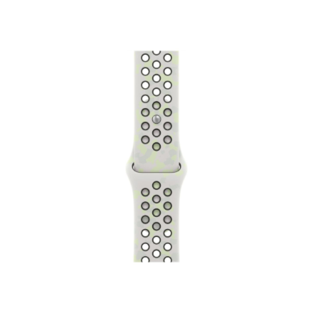 Apple (APPLE 46mm Perusvalkoinen Nike-urheiluranneke - M/L)
