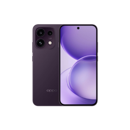 OPPO Reno16 F 5G (CPH2859) Violetinmusta 6.57 " AMOLED 2372 x 1080 pikseliä Mediatek Dimensity 7300 Energy Sisäinen RAM 8 GB 256 GB Kaksi SIM-korttia 5G Pääkameran resoluutio 50+50+8 MP Toissijaisen kameran resoluutio 50 MP Android 16