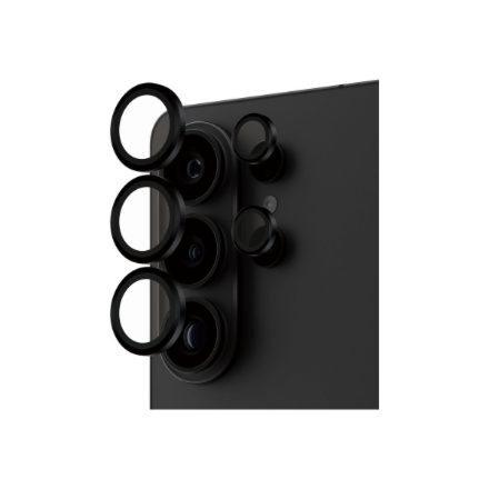 PanzerGlass (PanzerGlass Hoops kameran linssin suoja, musta, Samsung New Galaxy S26 Ultra)
