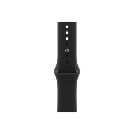 Apple (APPLE 46mm Musta urheiluranneke - S/M)