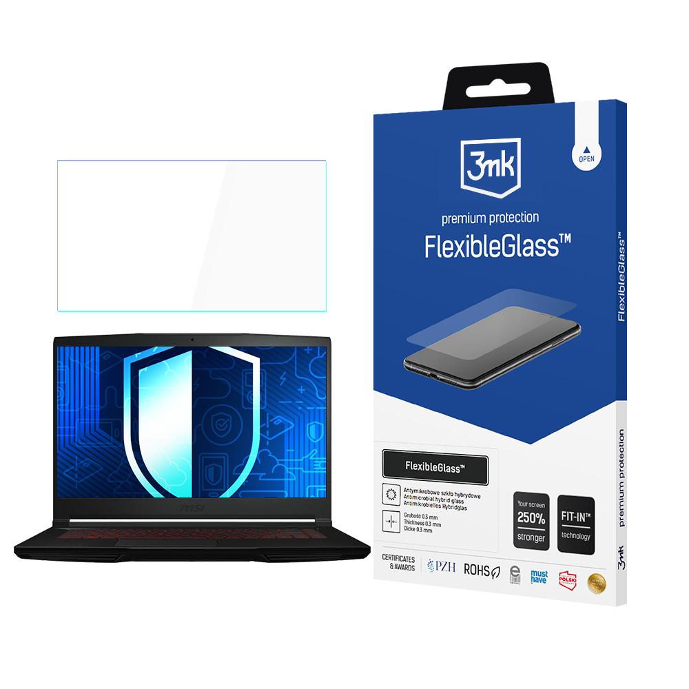 MSI Thin GF63 – 3mk FlexibleGlass (enintään 17") tietokoneen näytönsuoja