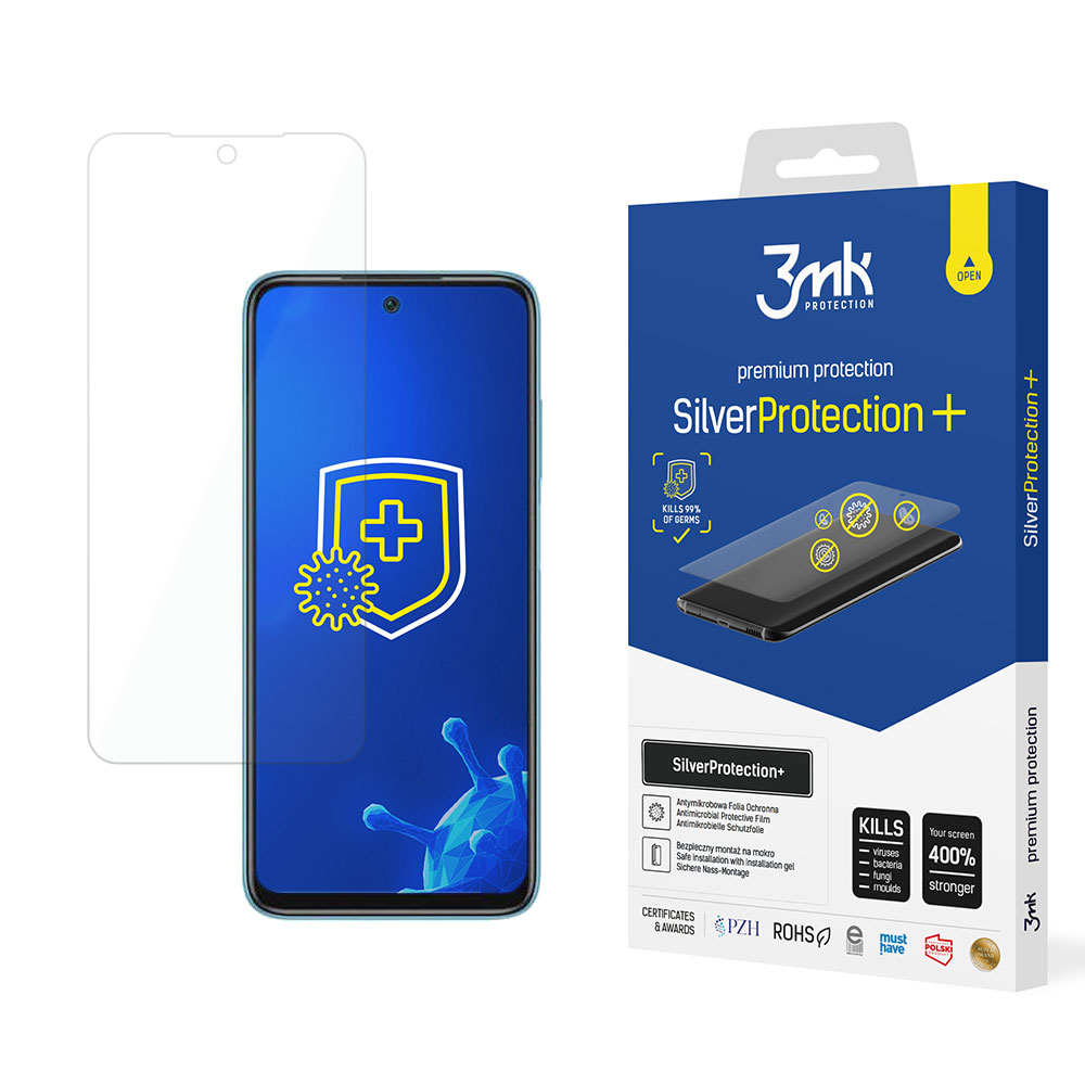 Xiaomi Redmi 10 2022 – 3mk SilverProtection+ puhelimen näytönsuoja
