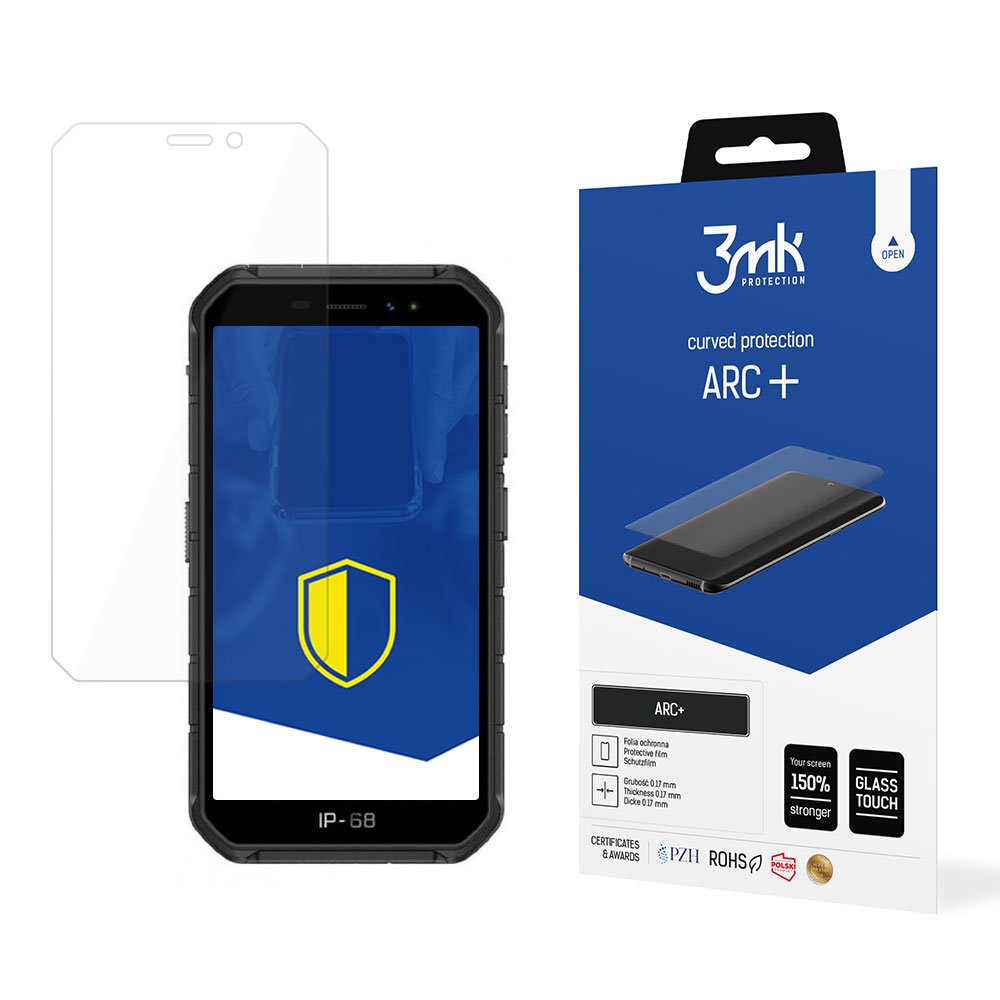 Ulefone Armor X7 Pro – 3mk ARC+ puhelimen näytönsuoja