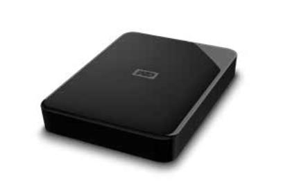 WESTERN DIGITAL Elements Portable SE WDBEPK0020BBK-WESN 2000 GB ulkoinen HDD, musta