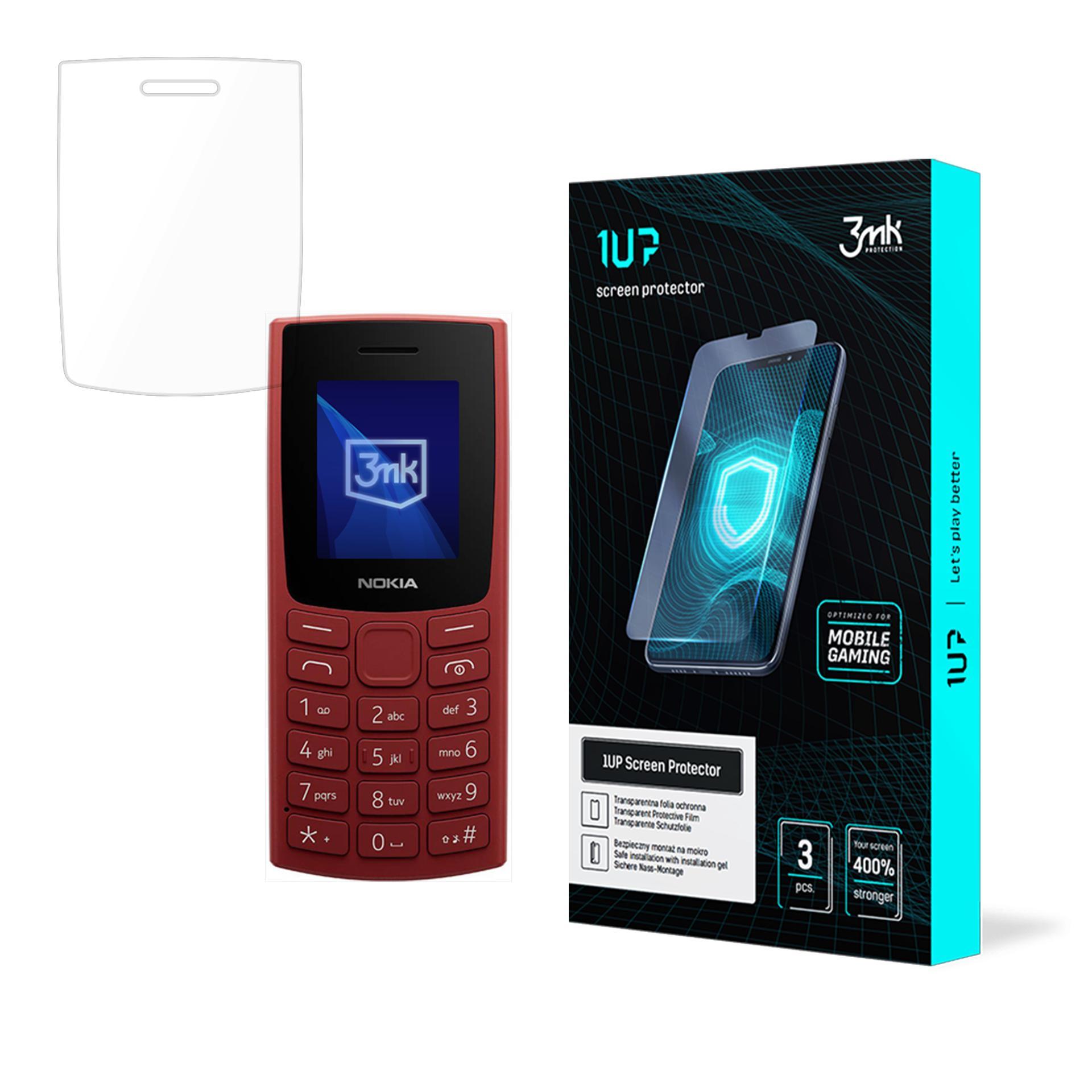 Nokia 105 4G (2023) – 3mk 1UP puhelimen näytönsuoja