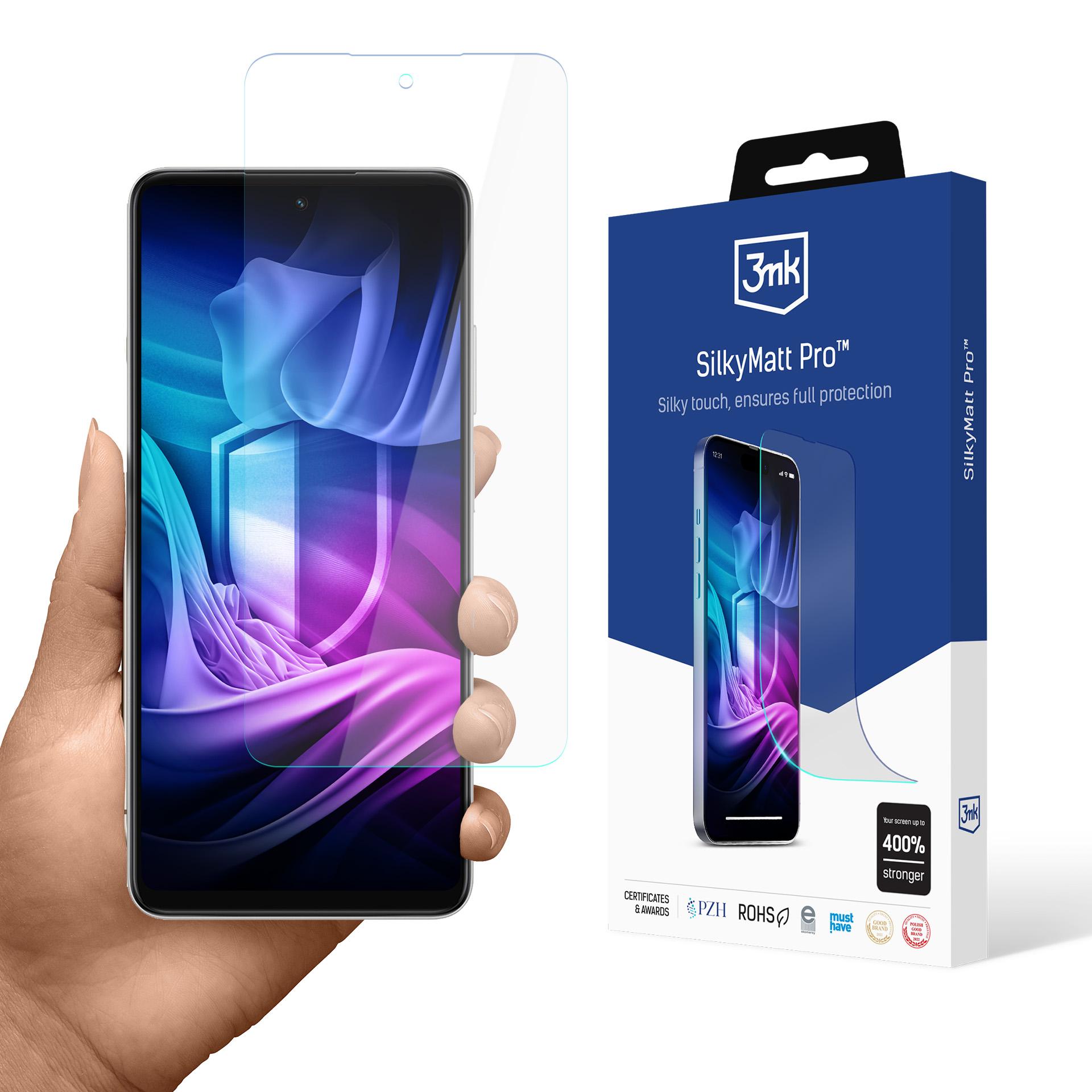 Oppo A5 5G / A5x / A5M – 3mk Silky Matt Pro puhelimen näytönsuoja