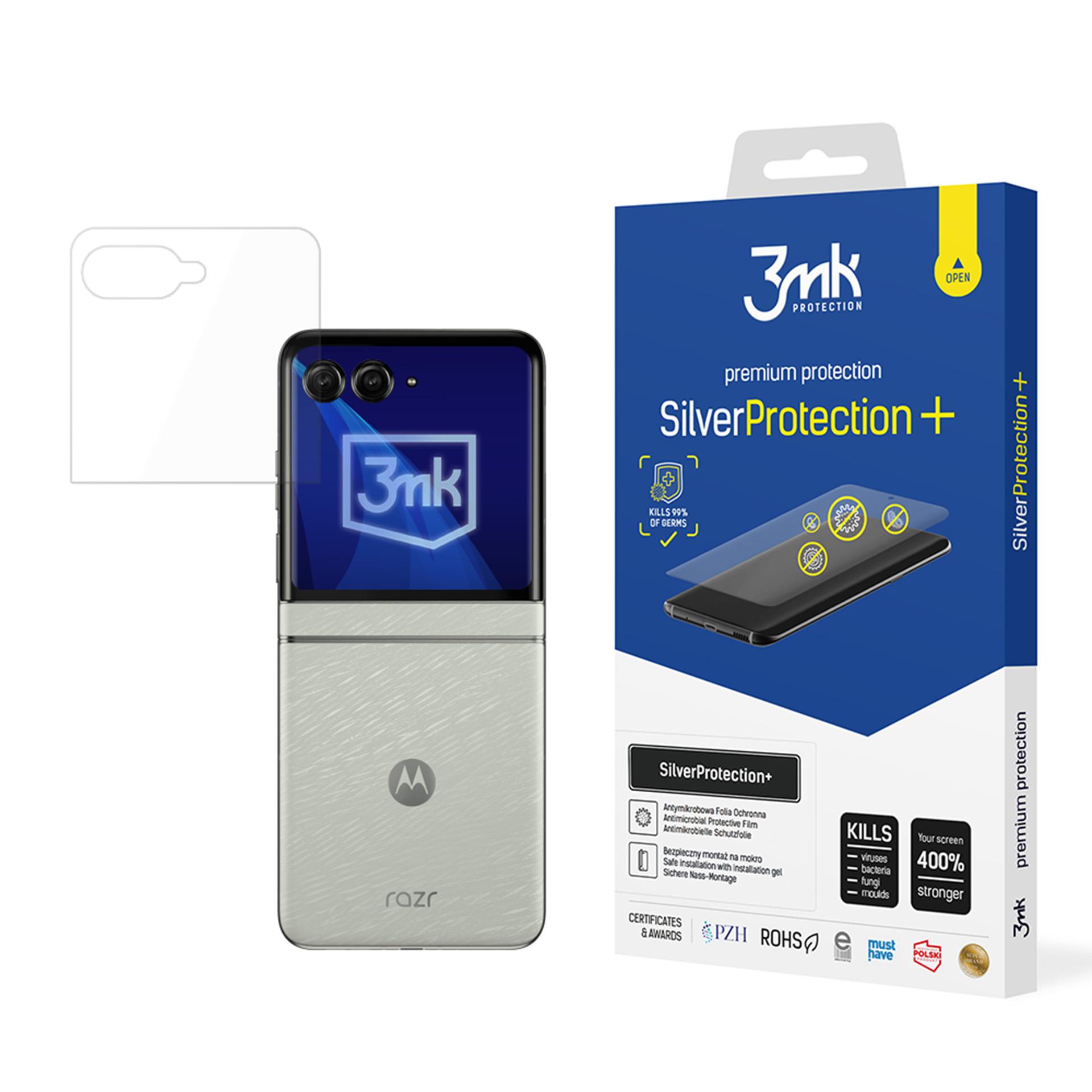 Motorola Razr 60 – 3mk SilverProtection+ puhelimen näytönsuoja