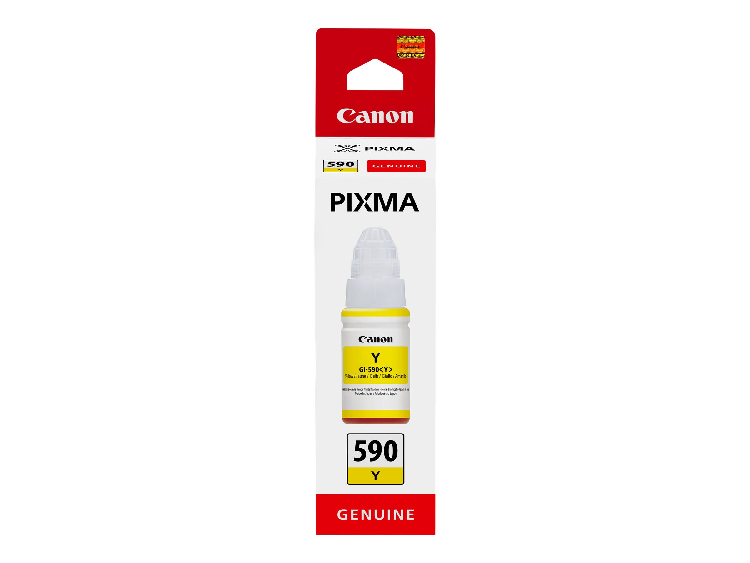 Canon GI-590Y mustepullo, keltainen