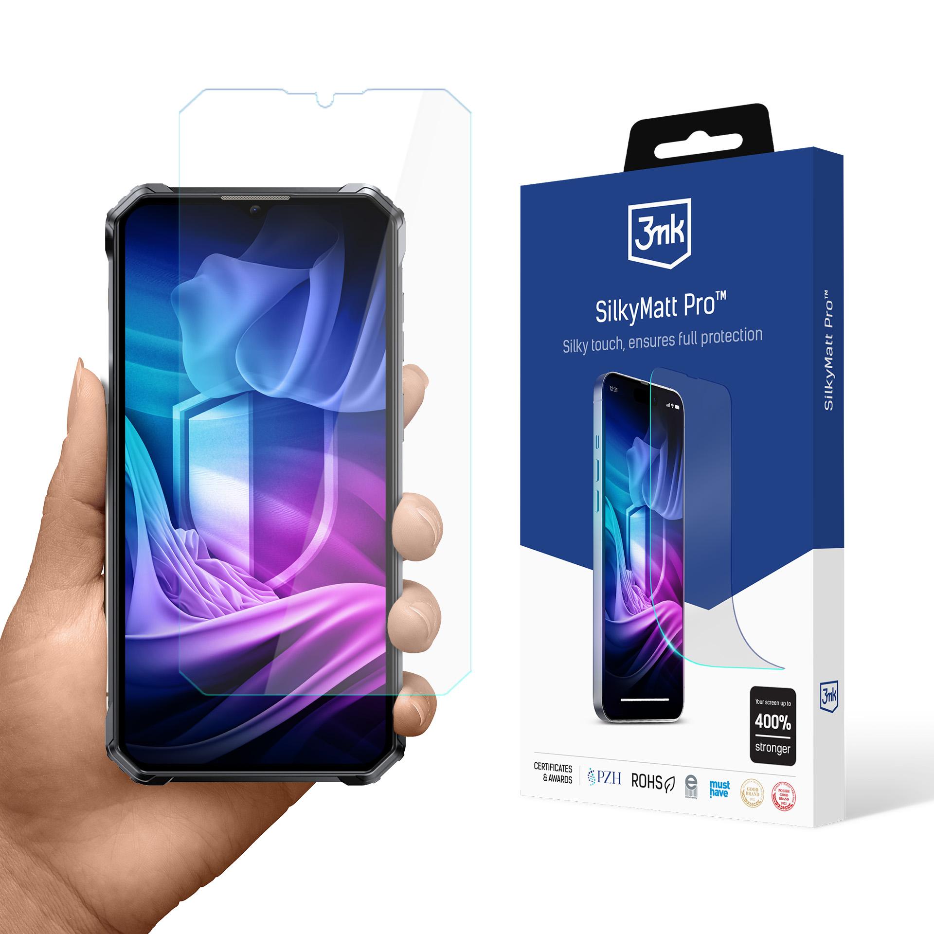Oukitel WP38 – 3mk Silky Matt Pro puhelimen näytönsuoja