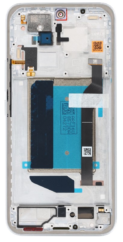 Alkuperäinen Xiaomi Poco M8 Pro 5G -näyttömoduuli kosketuspaneelilla ja kehyksellä, hopea (huoltopakkaus)