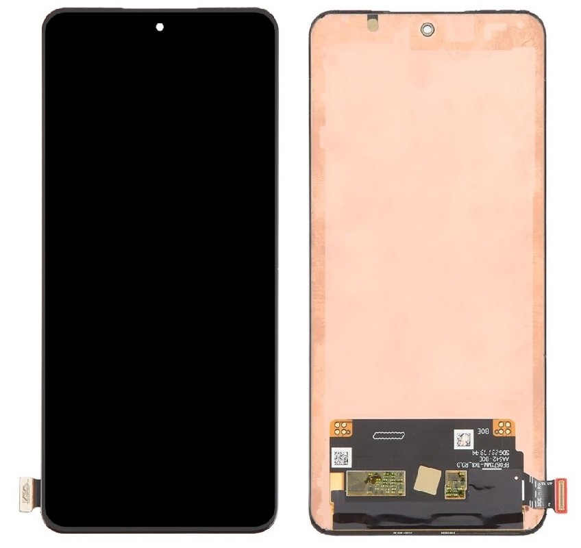 LCD-näyttö Oppo Reno 11F 5G kosketusnäytöllä, musta, ORG
