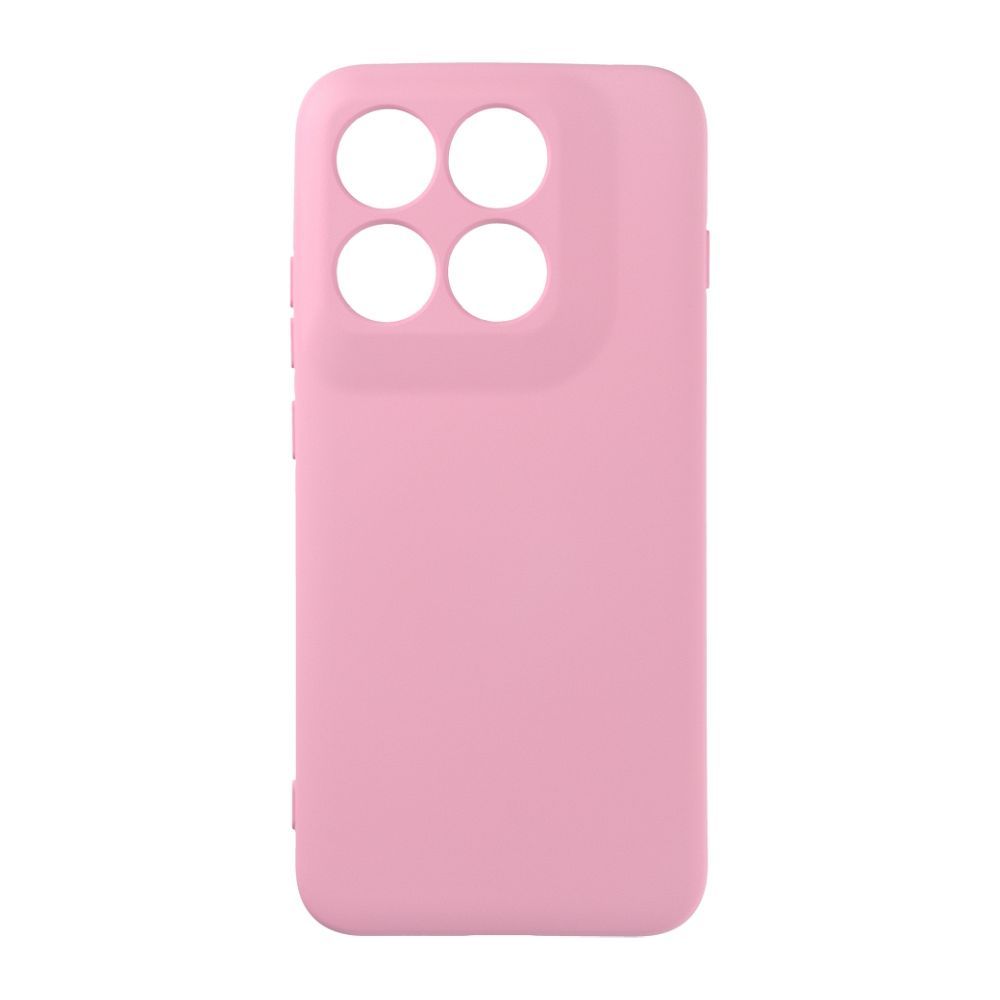 Puuterinroosa silikonisuojakuori Motorola Edge 70 Pro 5G -mallille