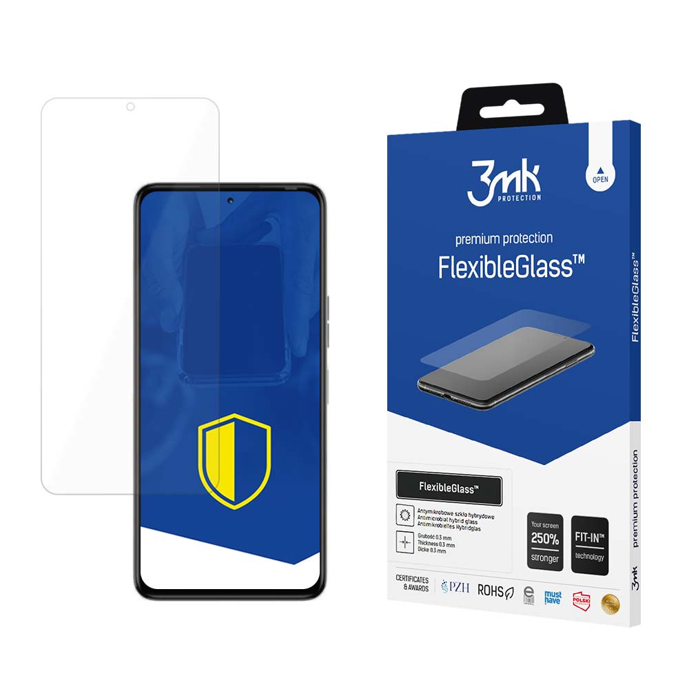 Tecno Camon 18 – 3mk FlexibleGlass puhelimen näytönsuoja