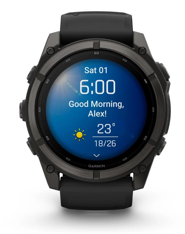 Garmin Fenix 9 -älykello, hiilenharmaa, 010-04763-11