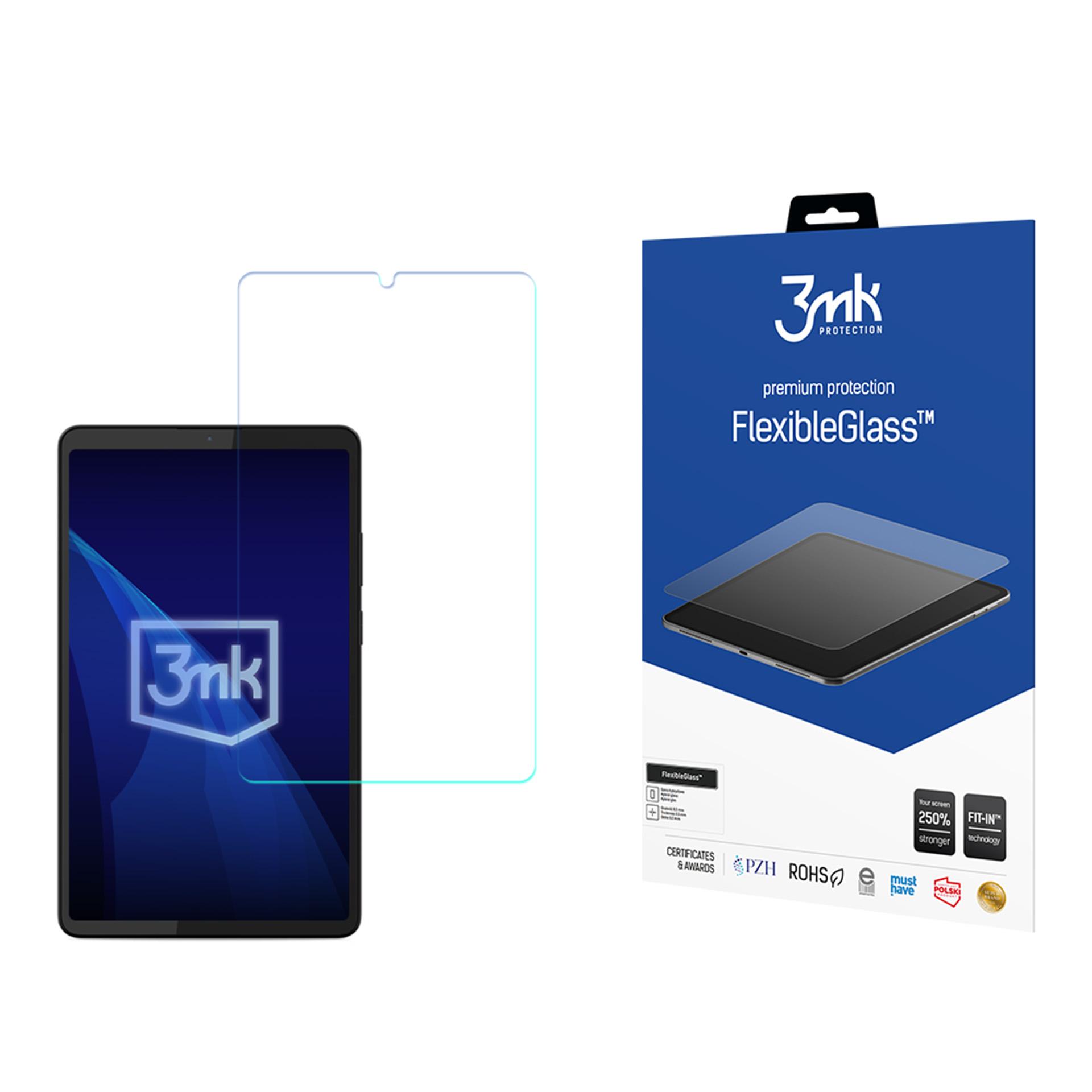 Lenovo Tab One – 3mk FlexibleGlass (enintään 11") tabletin näytönsuoja