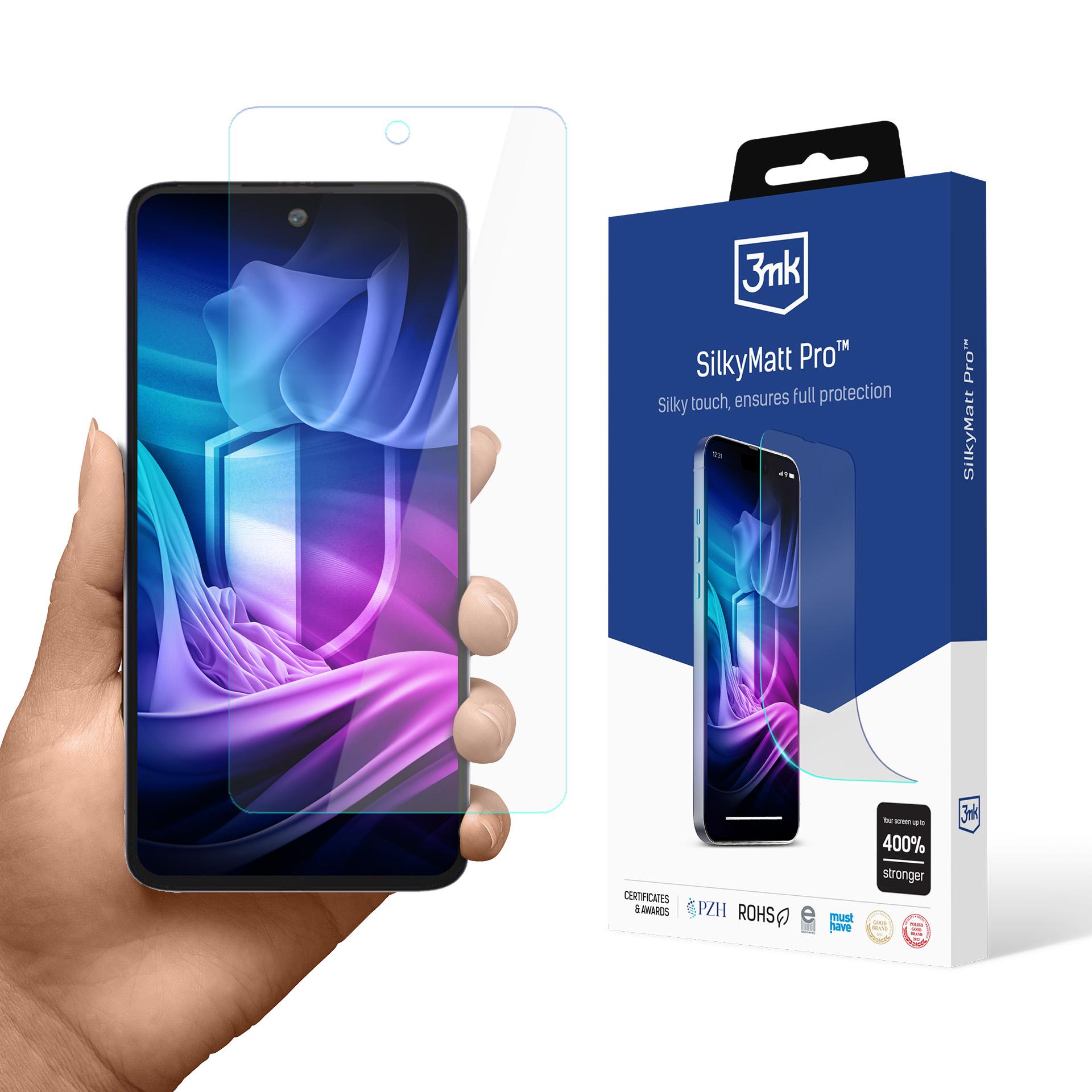 ZTE Blade V60 Design – 3mk Silky Matt Pro puhelimen näytönsuoja