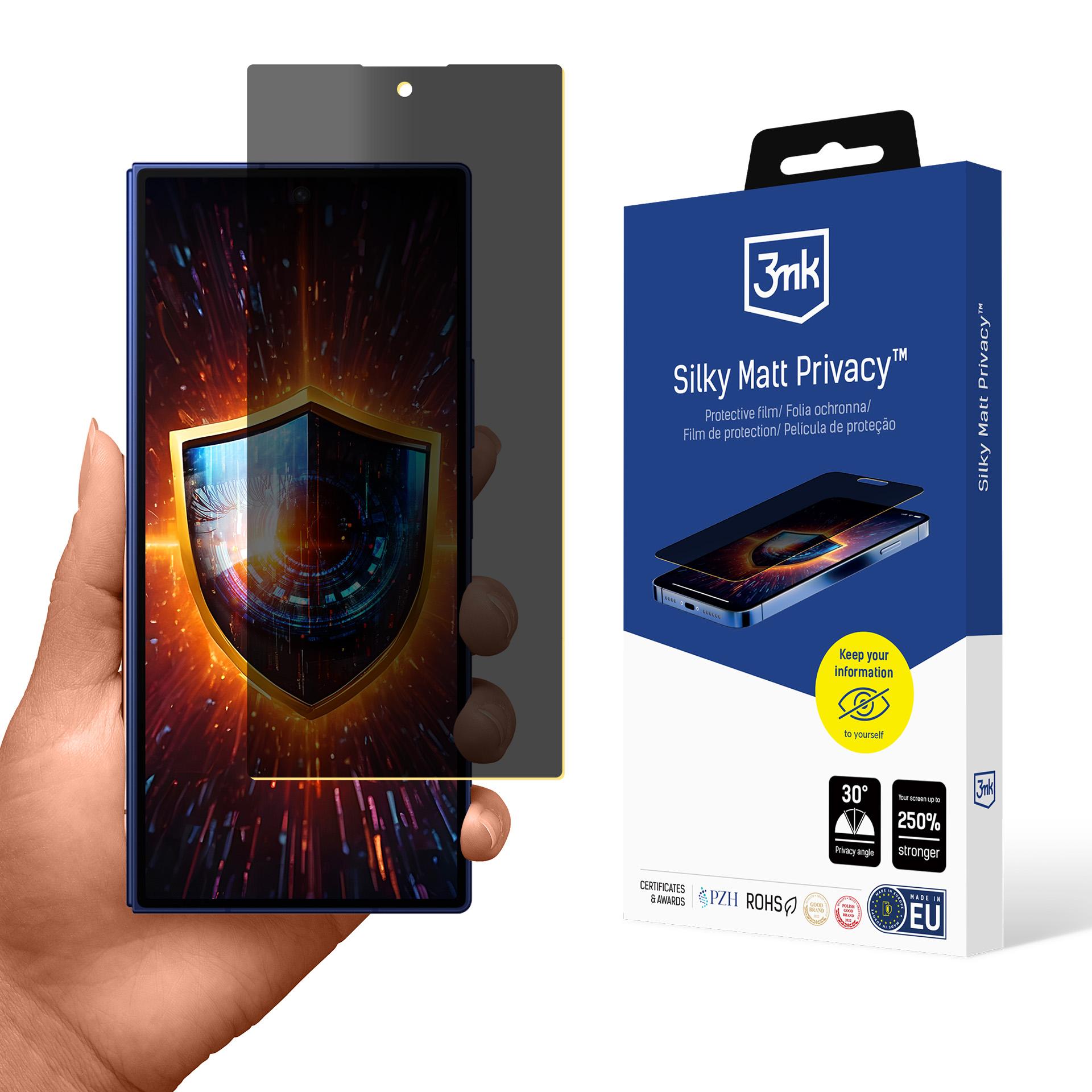3mk Silky Matt Privacy näytönsuoja Samsung Galaxy Z Fold 7