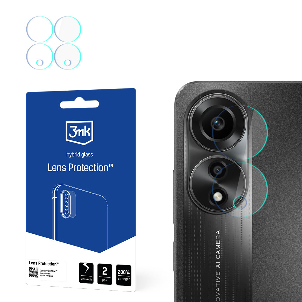 3mk Lens Protection™ hybridikameralasi Oppo A78 5G