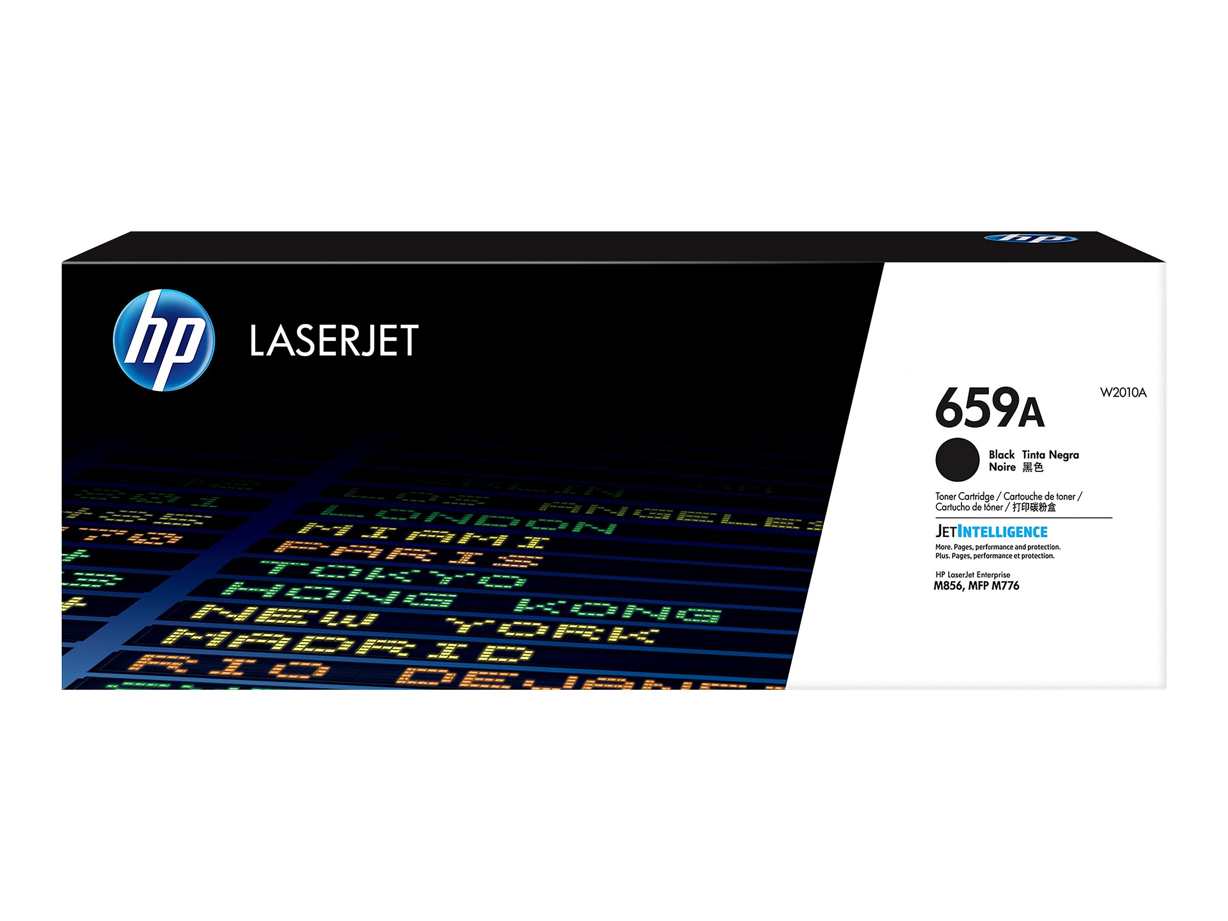 Alkuperäinen HP 659A LaserJet -värikasetti (W2010A), musta
