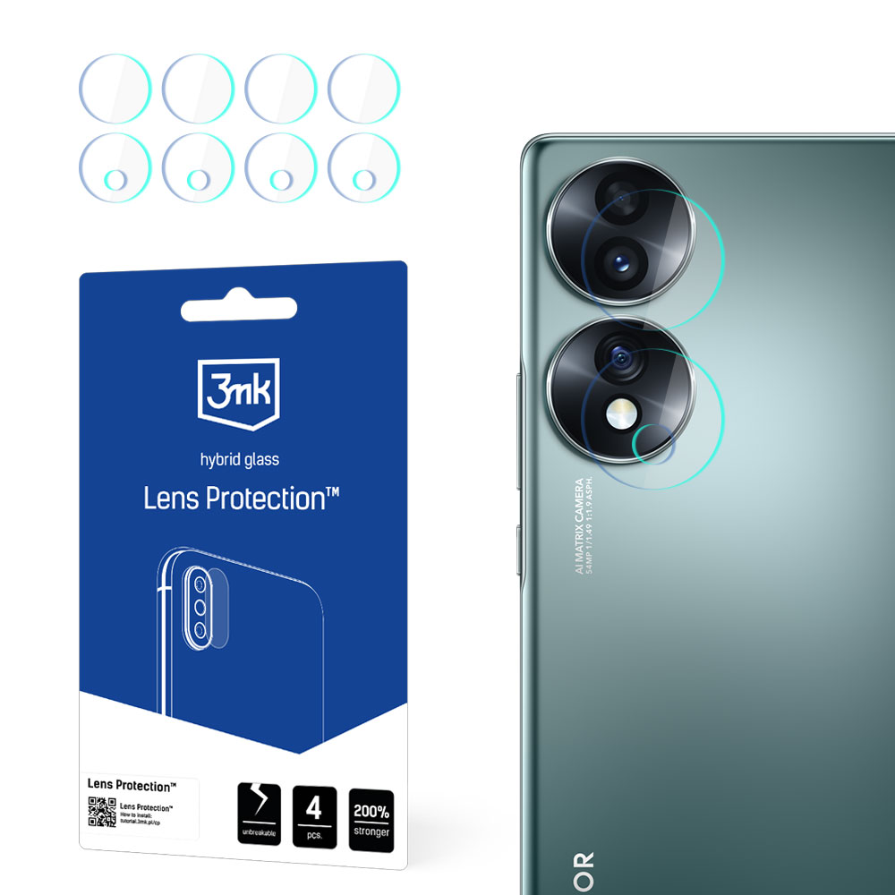 Honor 70 – 3mk Lens Protection kameran linssinsuoja